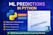 build machine learning prediction models in python