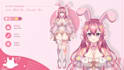 do live2d rigging anime vtuber commission, live 2d vtuber model for vtube studio