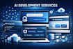 develop ai website, ai chatbot, crm, ai web application, ai software developer