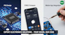 design pcb with stm32 firmware and mobile app integration, pcb layout