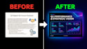 create a visually stunning presentation in canva or powerpoint