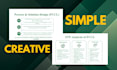 design modern and professional presentation slides