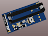 design gps, GSM, bluetooth and sensor based pcb circuits rf antenna iot in kicad