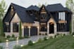 realistic render for residential house exterior and interior design 3d model