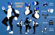 furry ref sheet furry reference sheet nsfw fursona ref sheet fursona oc anthro