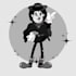 create vintage 30s rubber hose mascot illustration