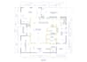 create 2d floor plan, architectural house plan using autocad and chief architect