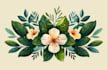 design beautiful feminine  botanical boho logo