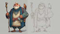 design a concept art character or object