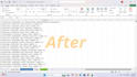 data entry data cleaning PDF to excel data analysis
