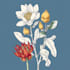 create landscape art, nature botanical illustration
