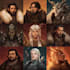 do dnd group party illustration
