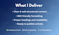 write SEO articles and blog posts with a human touch