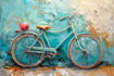 paint your cycle oil painting style