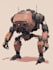 draw mecha robot character sheet design