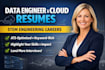 write data engineer, cloud, stem resume that get interviews