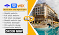 do full stack website backend and front end website weebly website seo optimize