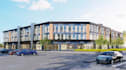 build architectural commercial complex,reconstruct  facade design, cgi rendering