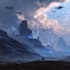 draw anime background, 2d environment, landscape