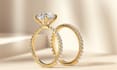 create custom engagement ring jewelry cad design 3d ring model render stl file