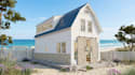 design tiny cabin, frame house, small house, cabana home