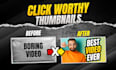 design eye catching youtube thumbnails in photoshop