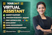 virtual assistant data entry personal assistant  general VA