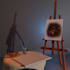 provide a low poly painting setup