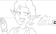 2d traditional animation, frame by frame, 2d hand drawn, 2d line art animation