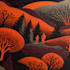 draw high quality illustration in linocut style