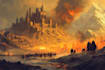 design a conceptual fantasy landscape