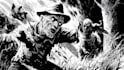 create a vintage horror comics artwork