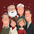draw christmas cartoon caricature
