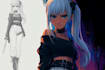 design personalized anime style characters