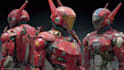 illustrate high quality futuristic mecha designs