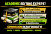 edit your research project, dissertation, or thesis
