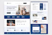 create professional custom web landing page UI UX design