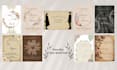 design elegant wedding invitations, welcome signs, and custom cards