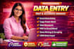 excel data entry, copy paste and website data entry tasks