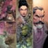 illustrate a superhero comic cover art