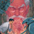 illustrate a superhero comic cover art