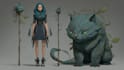 design a concept art character or object