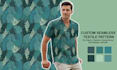 create custom seamless patterns for fashion fabric