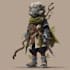 design a fantasy, dark fantasy character concept