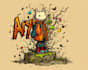 design doodle art, doodle illustration, cartoon character