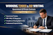 write a winning tender, bid, or proposal for government and private contracts