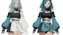 design custom anime or game style characters