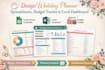 do wedding planner spreadsheets, budget tracker, google sheets excel dashboard