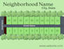 design a professional subdivision or lot map or site plan