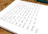 write anything with my clear and beautiful handwriting